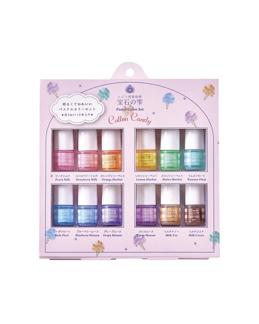 宝石の雫パステルカラーセット コットンキャンディ - Products | 製品