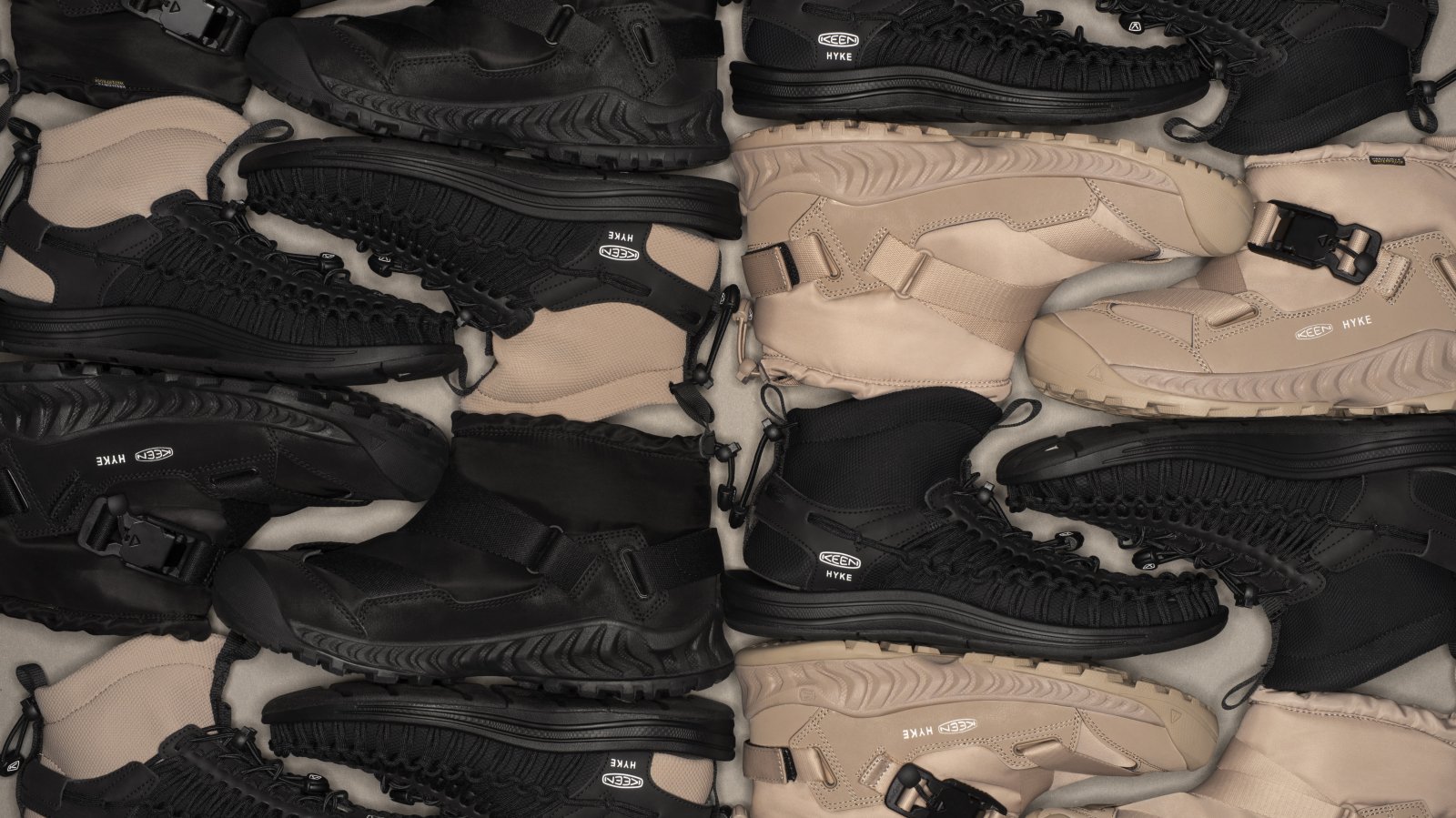 KEEN×HYKE第2弾はアウトドアで履けるモード！入手できる最後のチャンス