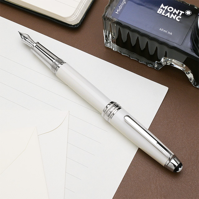 MONTBLANC モンブラン 万年筆 マイスターシュテュック ホワイト
