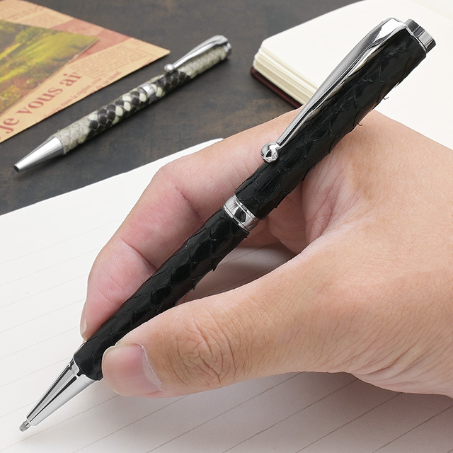 即日出荷OK】竹内靖貴 ボールペン 蛇革 | ペンハウス