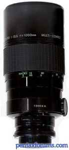 Sigma Mirror 1000mm F13.5 Lens Reviews - Sigma Lenses - Pentax