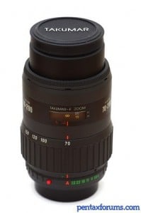 Takumar-F 70-200mm F4-5.6 Reviews - Non-SMC Pentax Zoom Lenses