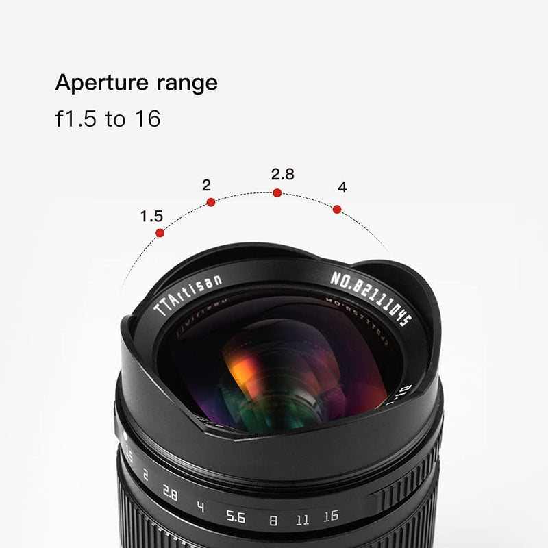 TTArtisan 21mm F1.5 Full-frame Wide-angle Lens for Nikon Z-mount