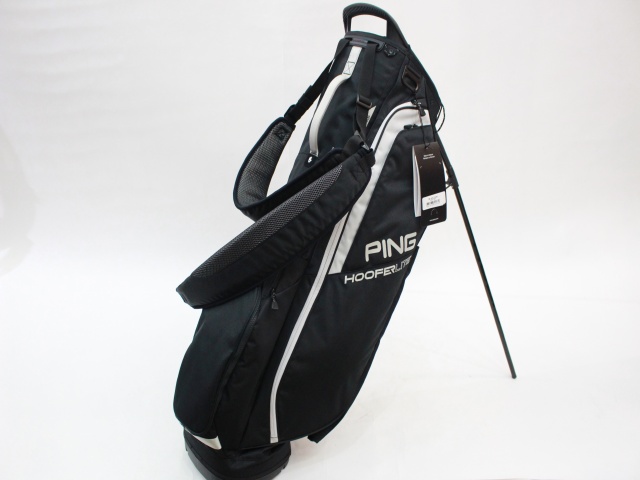 Hoofer Lite Carry Bag 2026 Black ピン(PING) キャディバッグ(CADDY