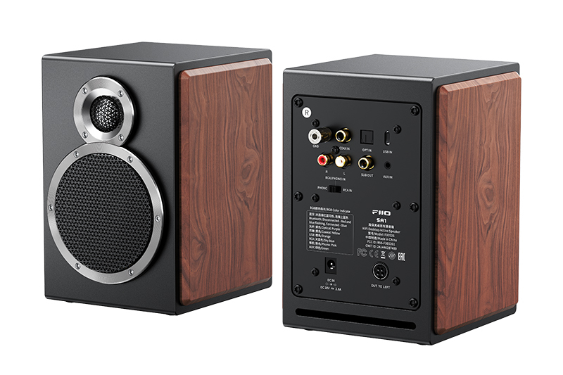 FIIO、最大20Wウーファー搭載のデスクトップ向けアクティブスピーカー