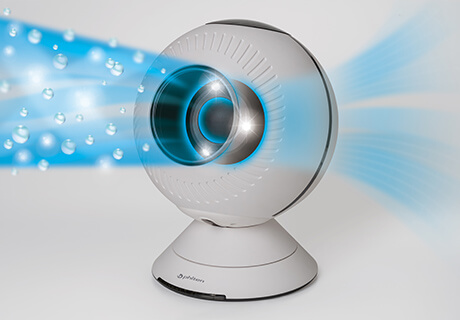 リラックスの空気を浴びる｜ファイテン 健光浴エアー｜製品情報