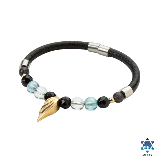 羽生選手プロ記念モデル｜RAKUWAブレスレット ウイングス ゴールド