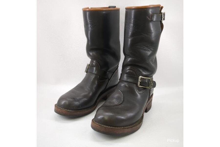 希少】 WESCO BOSS エンジニアブーツ メンズ ダークブラウン サイズ8.5