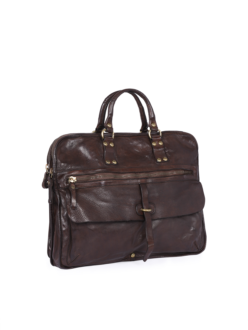 ビジネスバッグ ダークブラウン