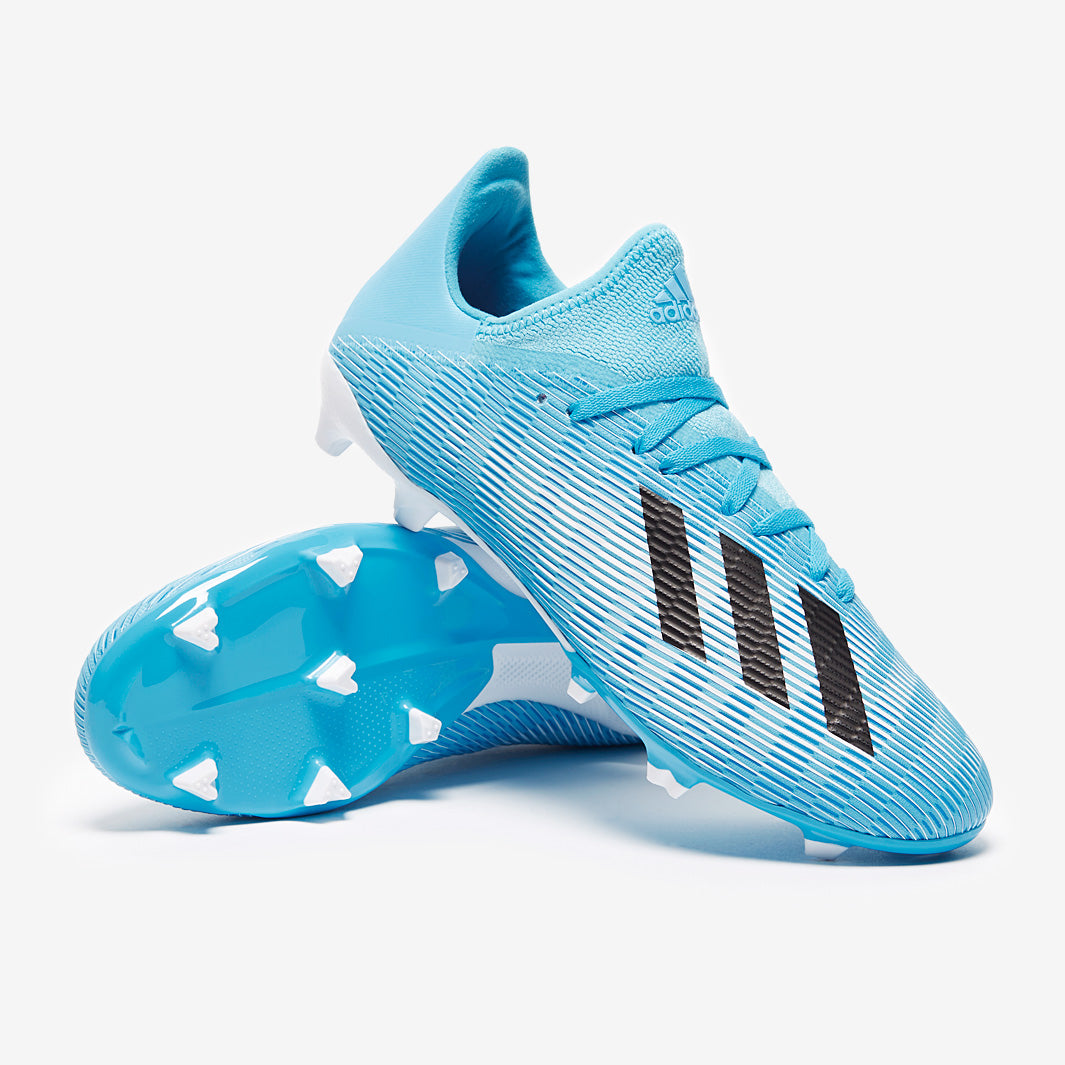 adidas X 19.3 FG - Bright Cyan/Core Black/Pink - Firm Ground