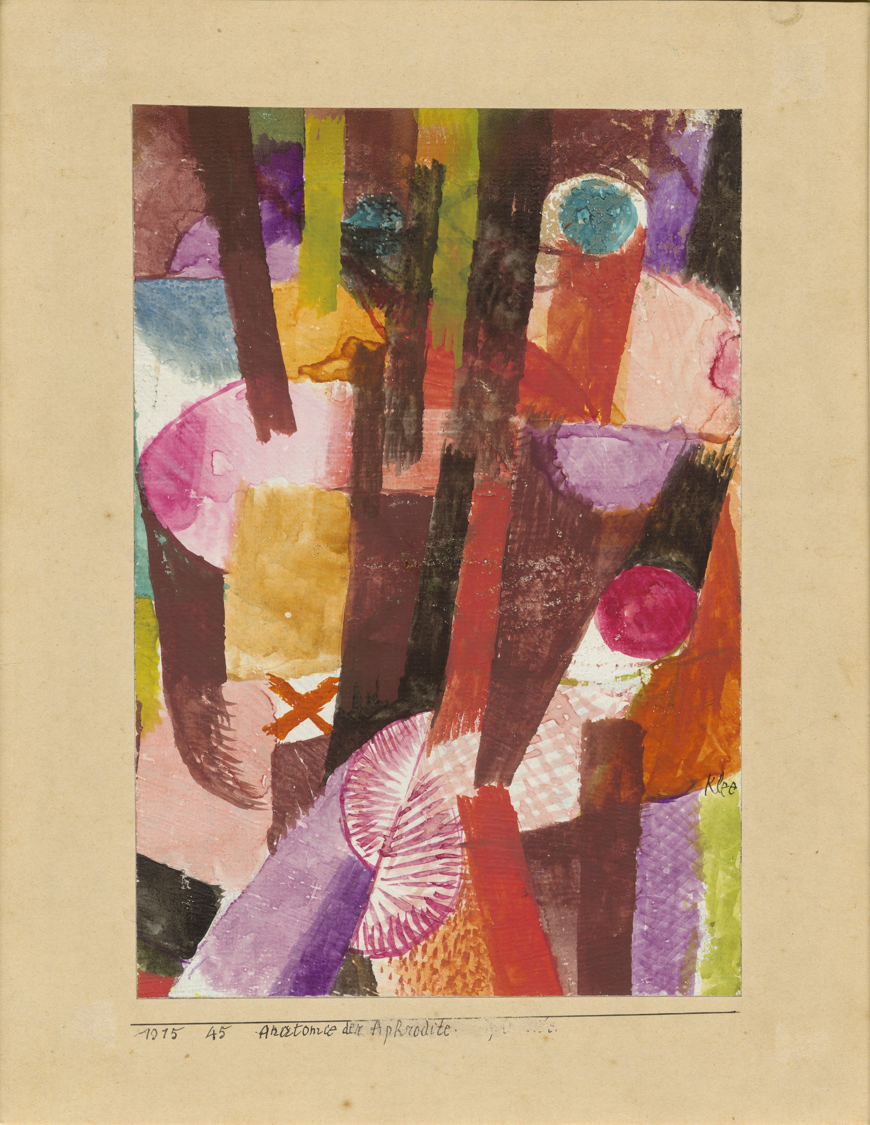 パウル・クレー 《アフロディテの解剖学》 - 宮城県美術館