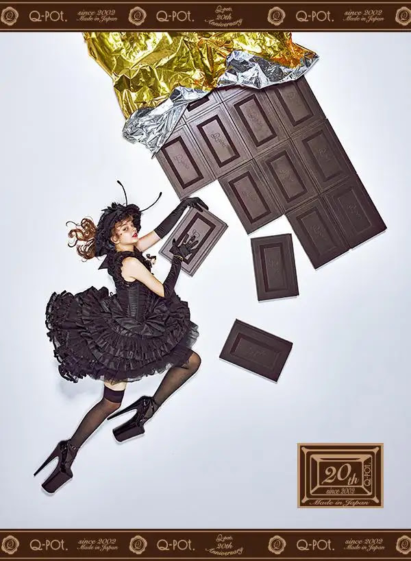 Q-pot. 20th Anniversary!! メープルカラーの数量限定20th Anniversary