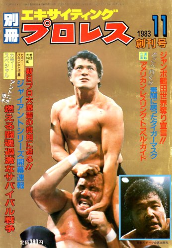 昭和のプロレス雑誌（紙）」～週プロ、ゴング、ファイト、ビッグ