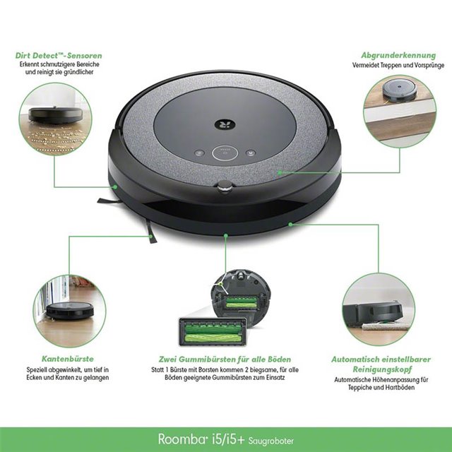 iRobot Roomba i5 (i5158) - iRobot Roomba i Series i515840