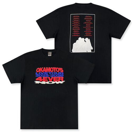 OKAMOTO'S Flowers Black Big Tシャツ 新品 Mサイズ OKAMOTO'S Flowers