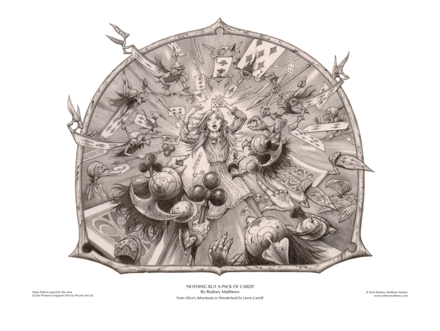 Alice in Wonderland: Nothing But a Pack of Cards open edition