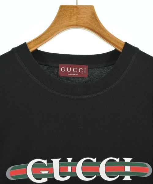 GUCCI（グッチ）Tシャツ・カットソー 黒 サイズ:M メンズ