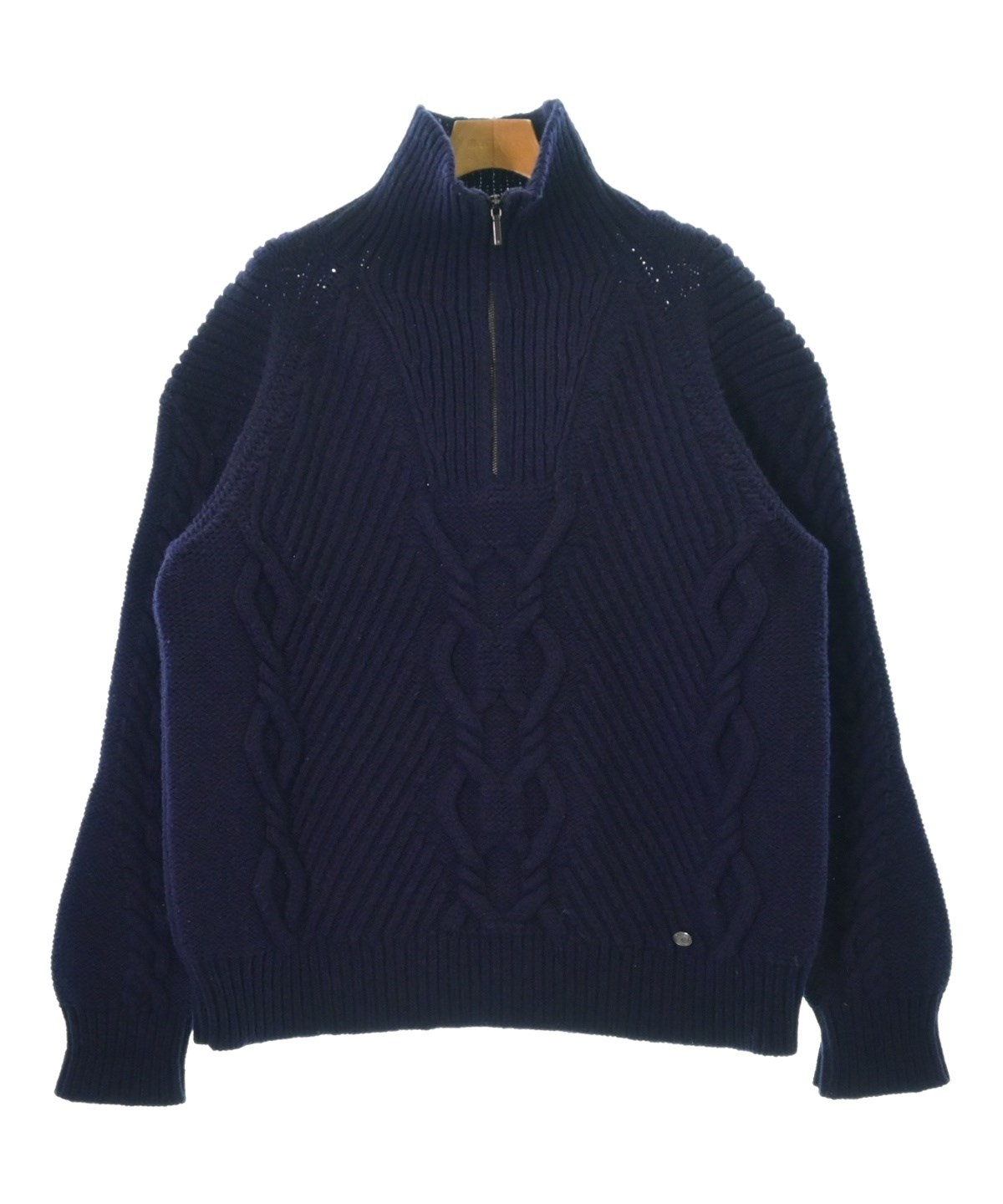 CHANEL（シャネル）ニット・セーター 紺 サイズ:58(XXL位) メンズ