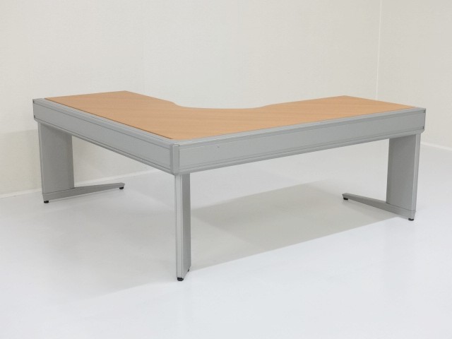 中古｜オカムラ｜プロステージ クレスト｜L型デスク・事務机・L字