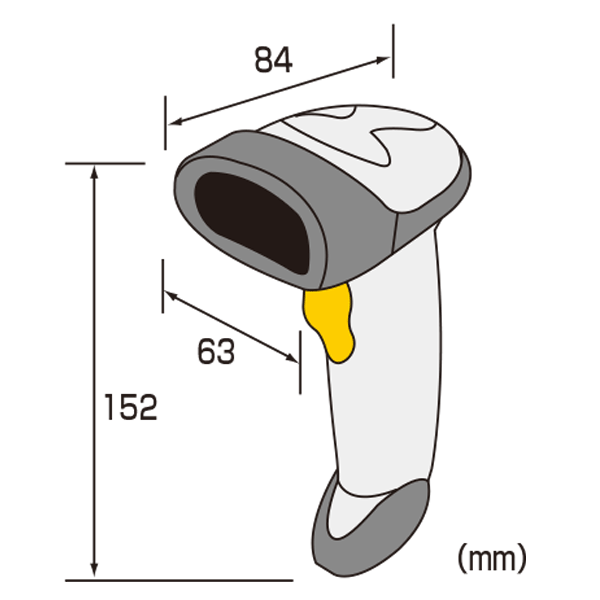LS2208 レーザー式バーコードリーダー USB | Welstore