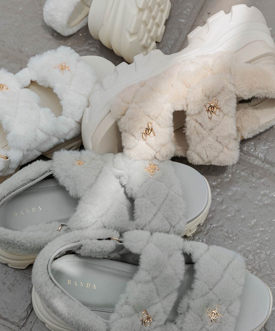 キルティングファースポーツサンダルRANDA公式サイト