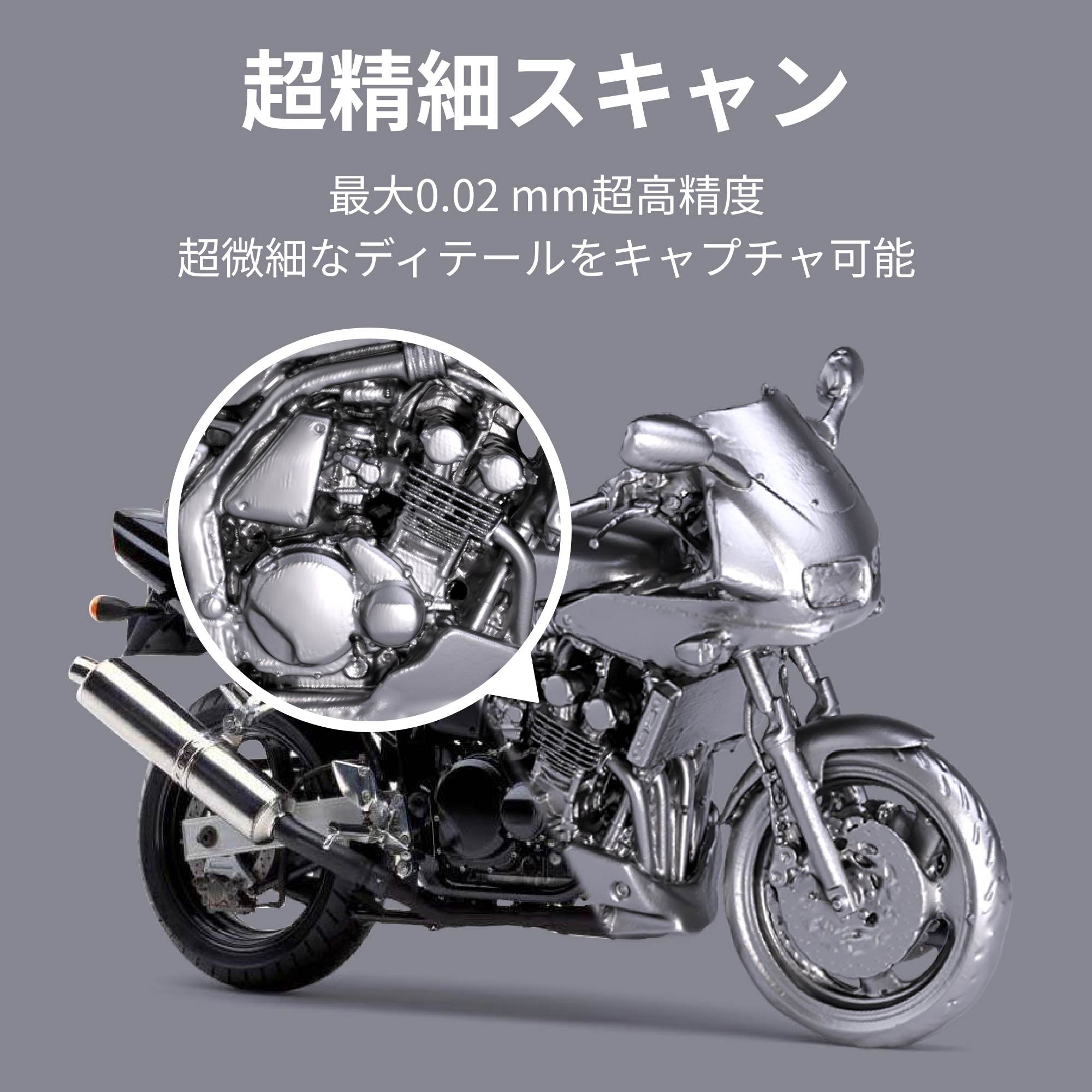 Revopoint MIRACO 3Dスキャナー | 小中大オブジェクト対応の