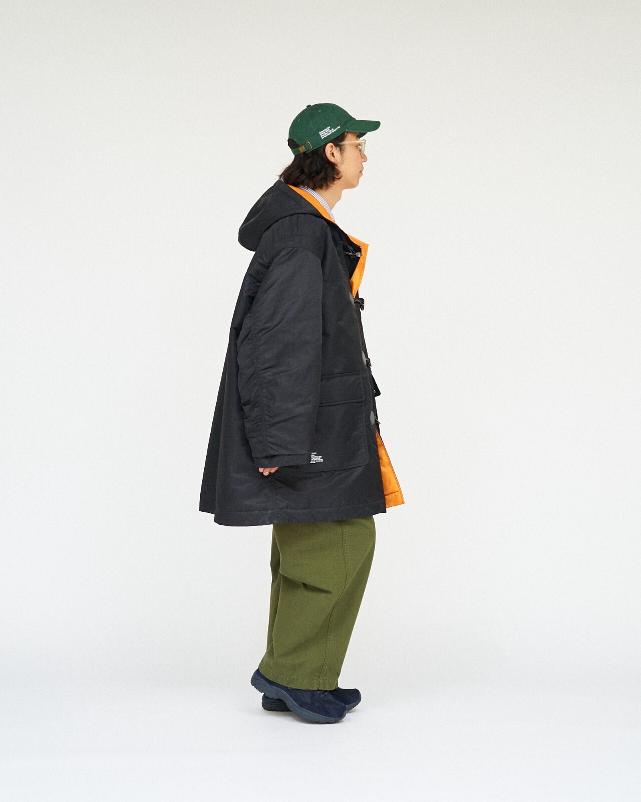 フライトナイロン リバーシブルダッフルコート - フレッシュサービス