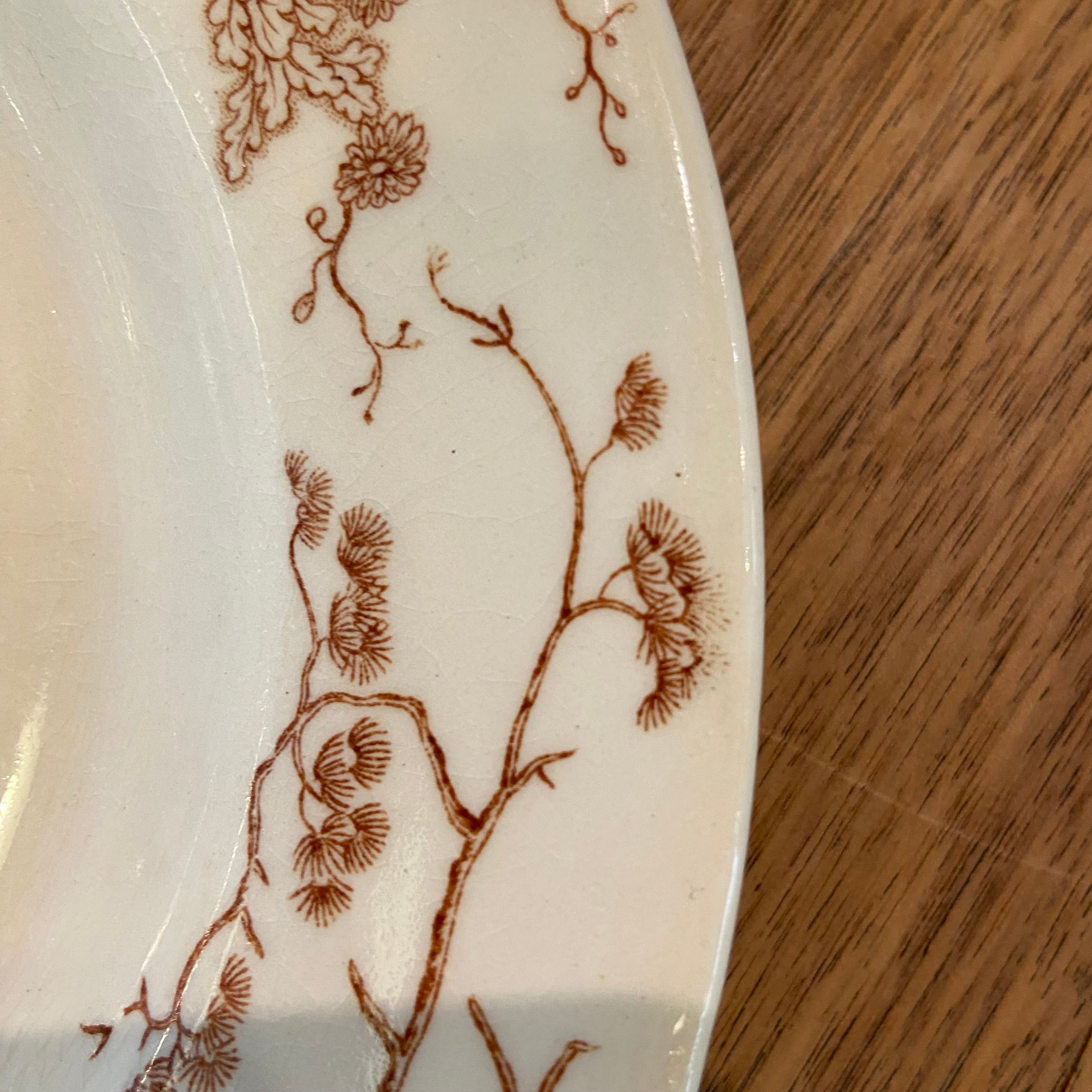 ジアン / GIEN アンティーク プレート フランス 中古 カジュアル