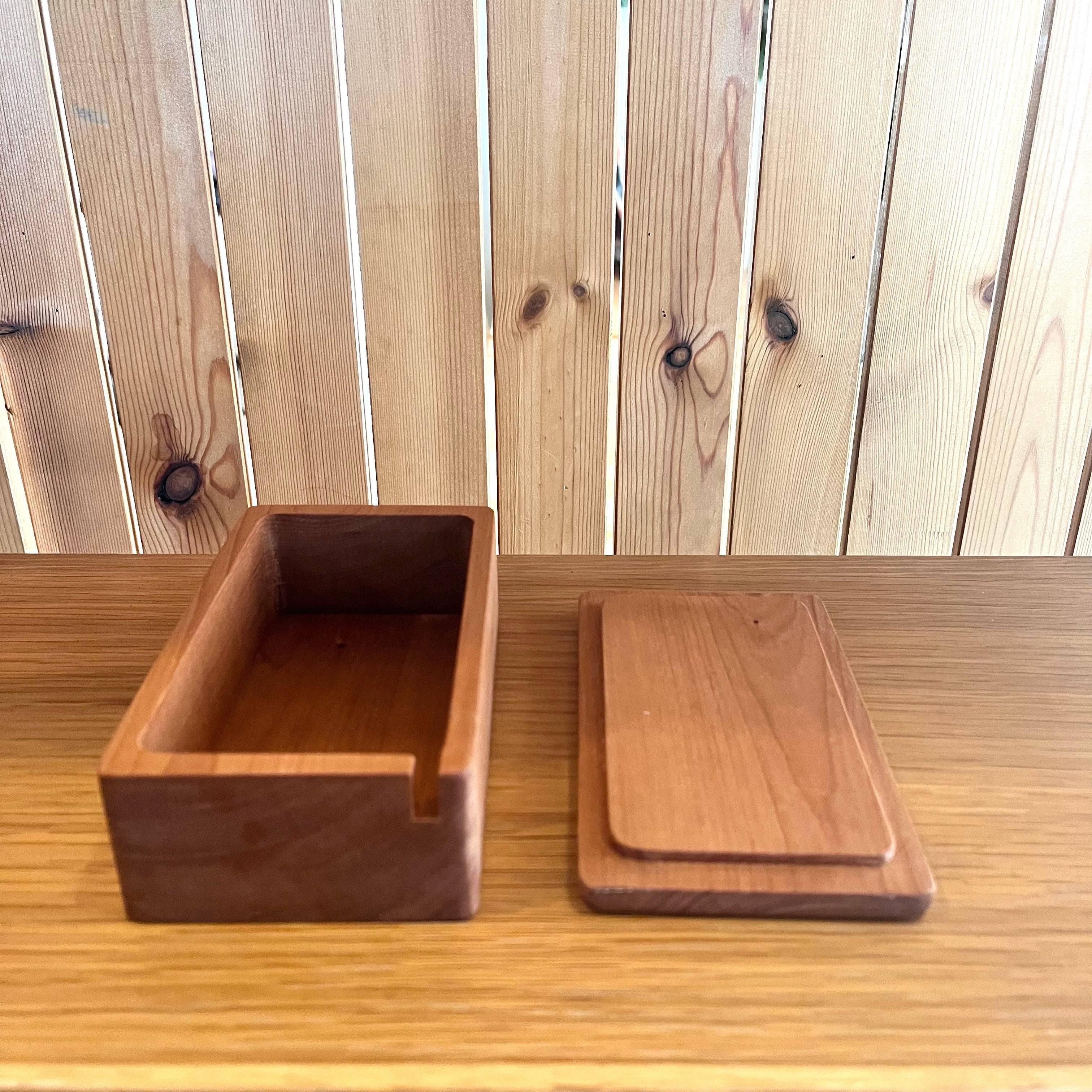 三谷龍二 バターケース 木製 バター保存容器 中古