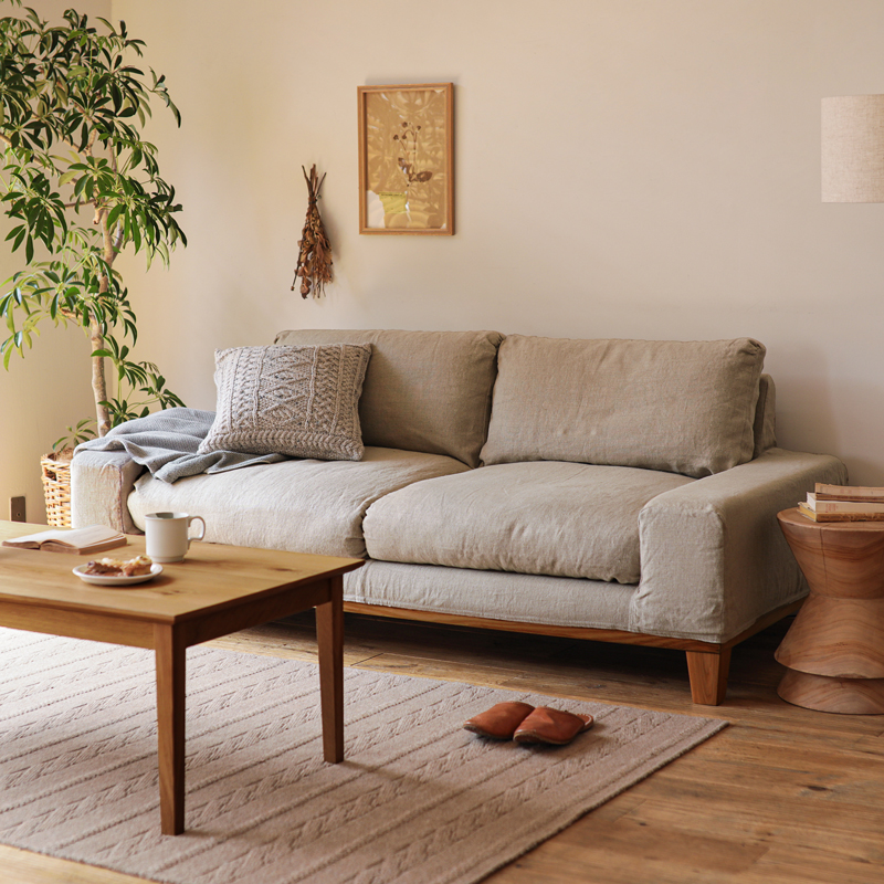 3人掛けソファー folk／BR ｜家具・インテリア通販 Re:CENO(リセノ)