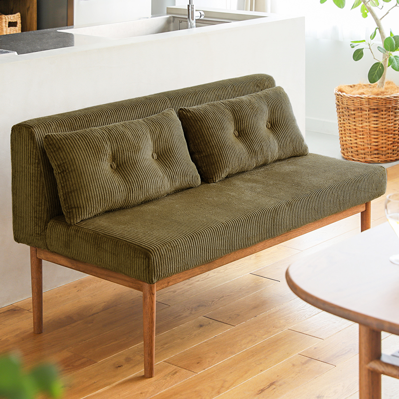 2人掛けダイニングソファー culum／BR ｜家具・インテリア通販 Re:CENO