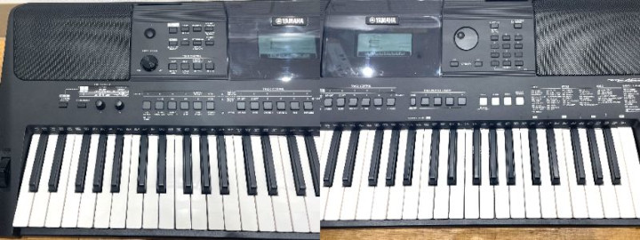 買取実績】YAMAHA ヤマハ ポータブルキーボード PSR-E463 61鍵盤 758
