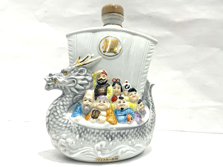 買取実績】NIKKA ニッカ スーパーニッカ 干支ボトル 七福竜 陶器ボトル