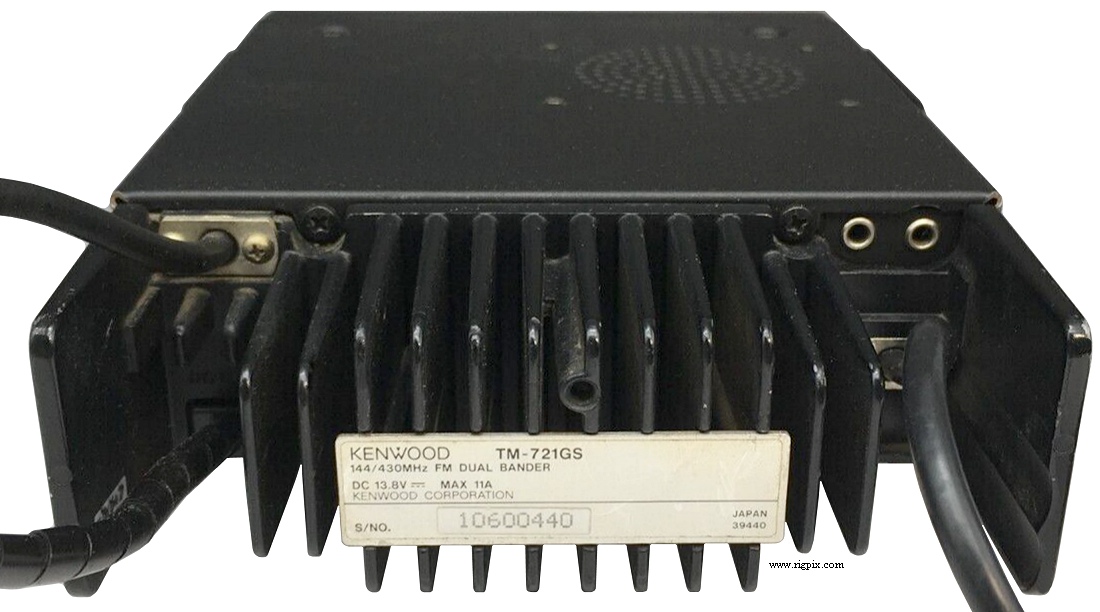 RigPix Database - Kenwood/Trio - TM-721GS
