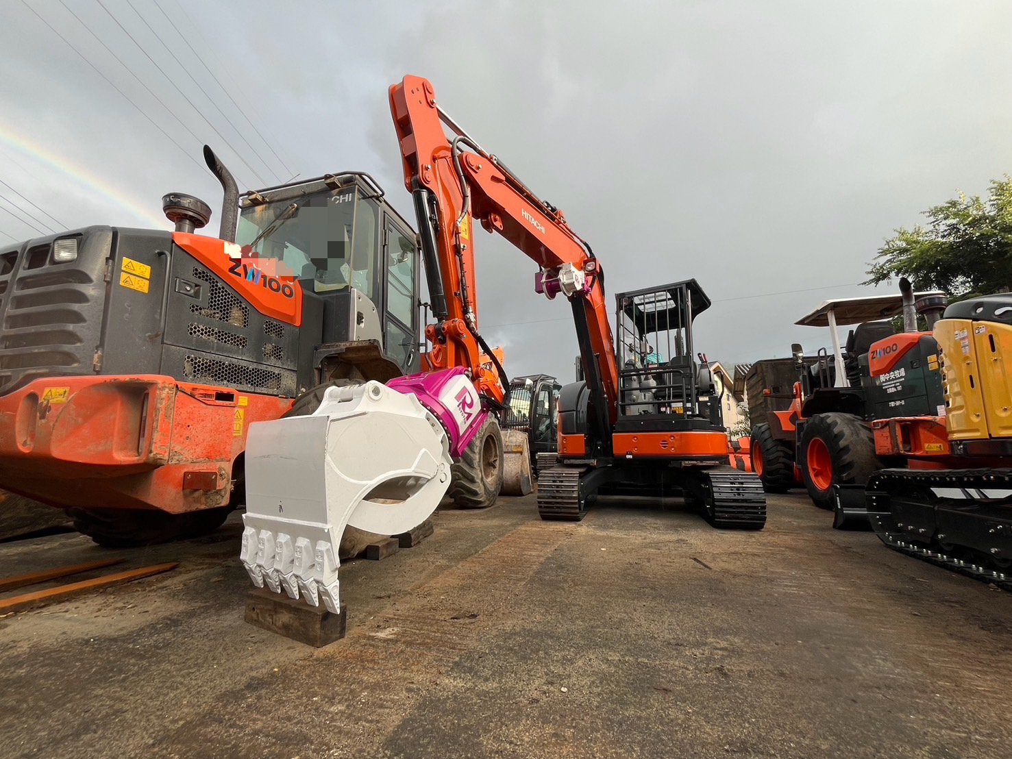 在庫機紹介】ZX55UR-5B（日立建機）＋MSE-15GZX（松本システム