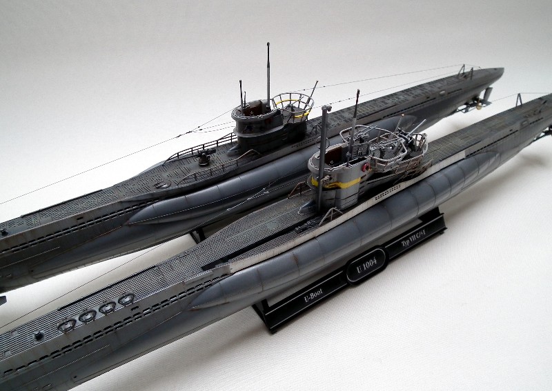 UボートタイプⅦCとⅦC/41 (ドイツレベル 1/144)