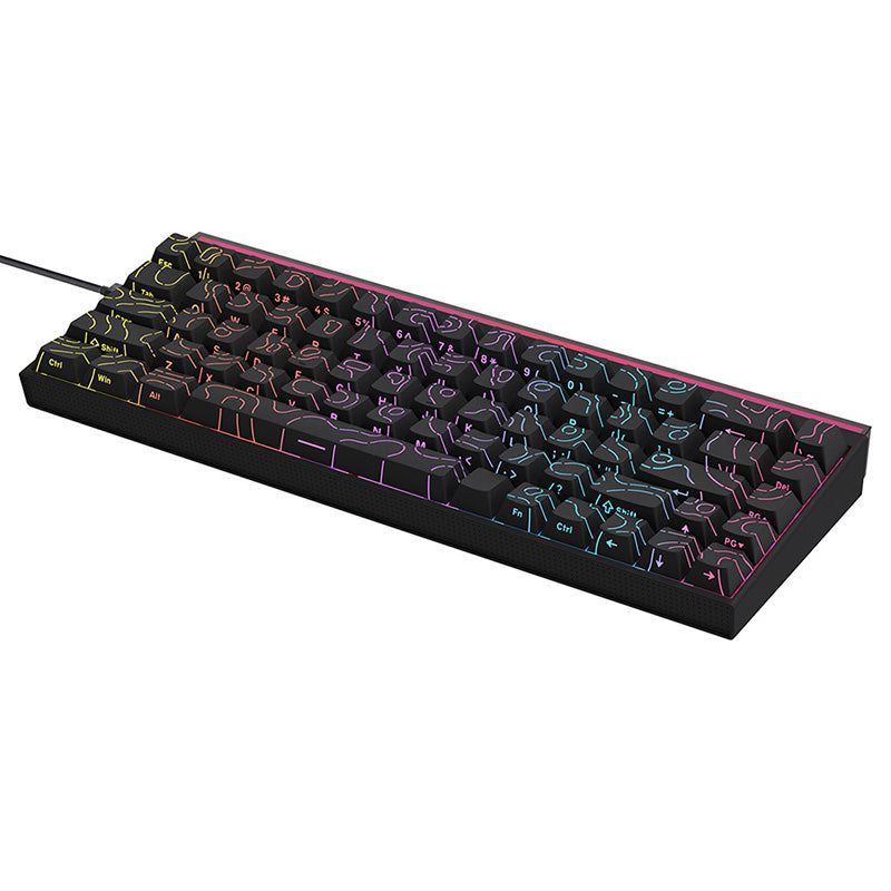 Ajazz NK68 Wired Mechanical Keyboard - WhatGeek