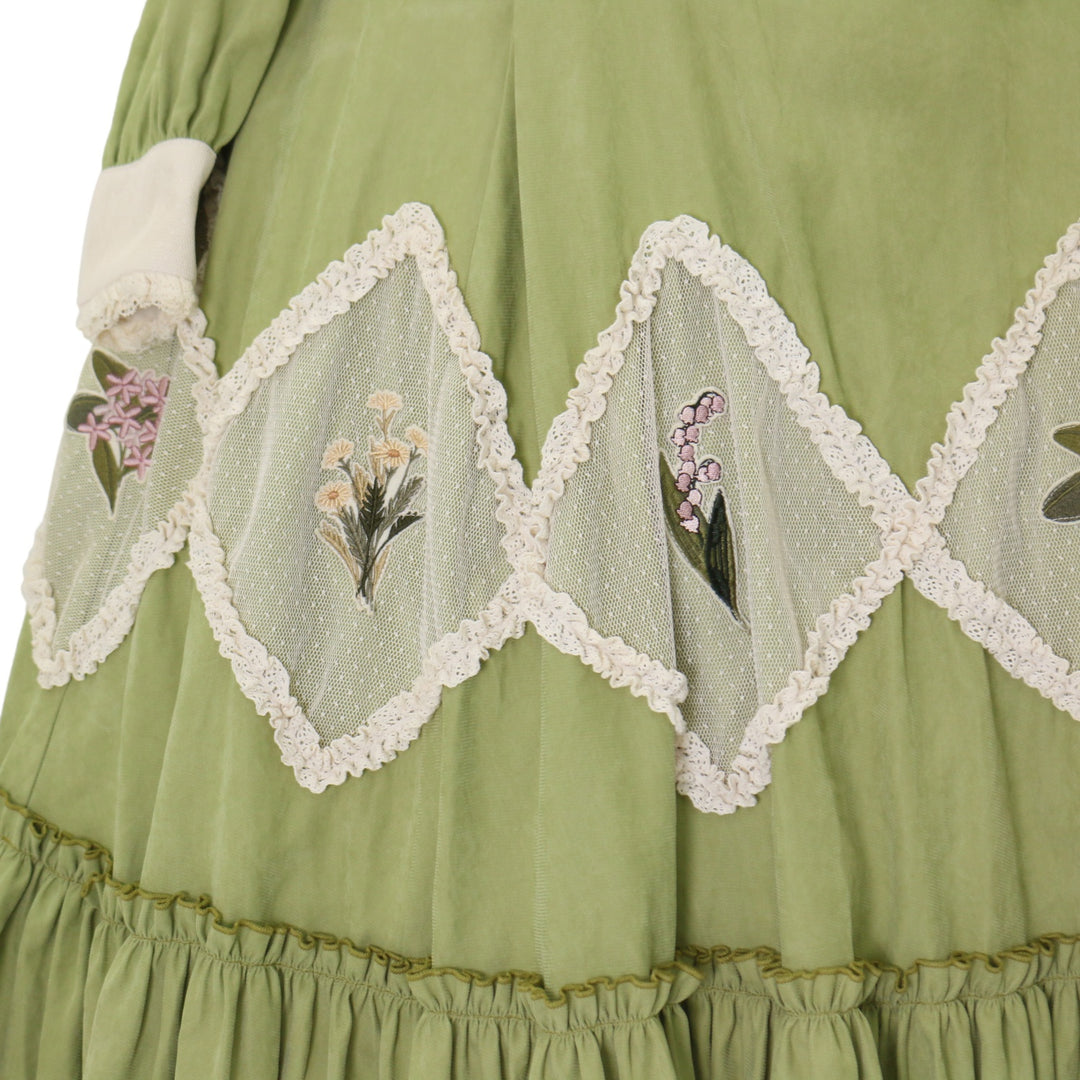 USED】【Mサイズ】すずらんのしおり ワンピース（ロング丈） | 星箱