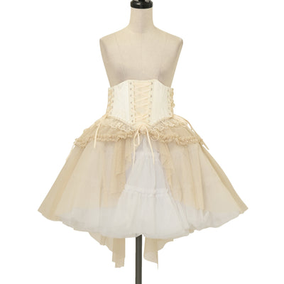 USED】【サイズ3】オーダーミニコルセット（黒×金） | abilletage