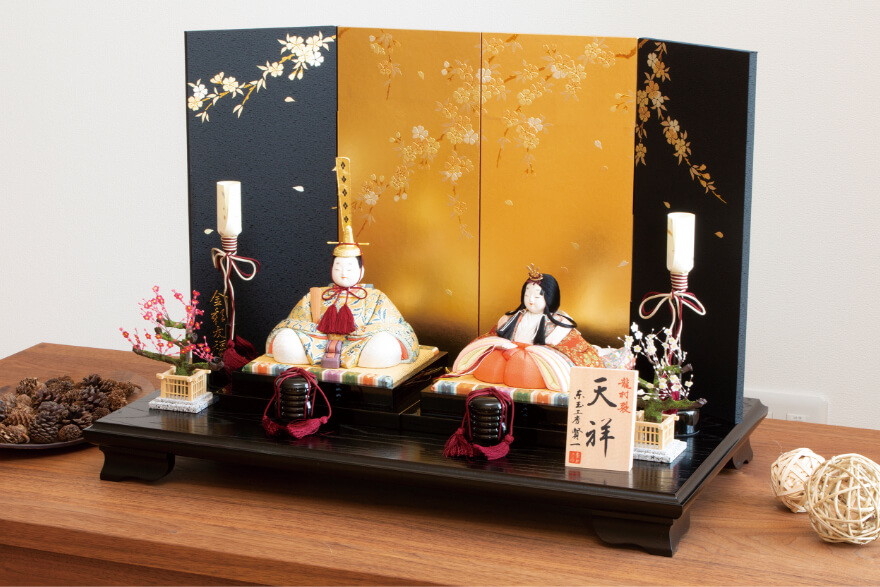 東玉の雛人形｜伝統的な木目込人形は職人の技術が詰まったお雛様|人形