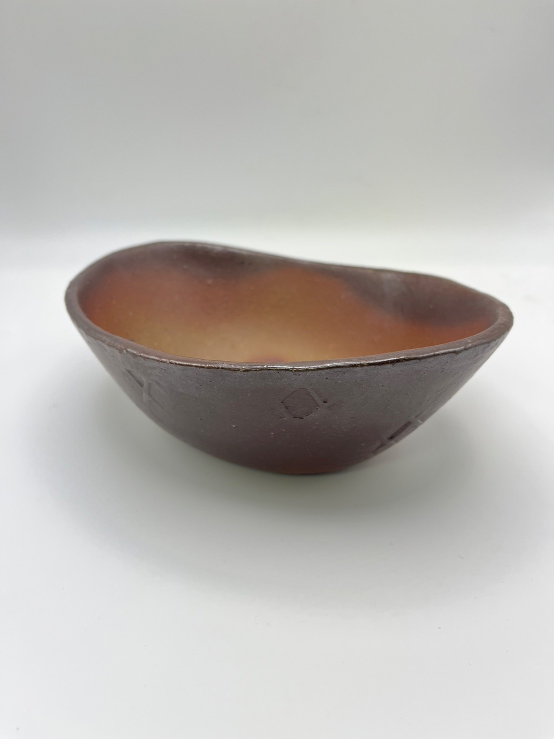 村井八重美作 備前焼 楕円鉢 備前焼陶吉は人間国宝作品から現代作品