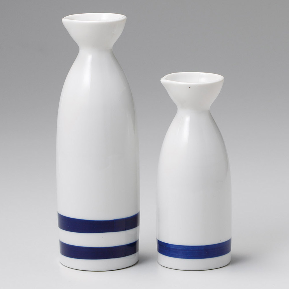 蛇ノ目本一号徳利(右側の小さい方です)(徳利・盃)|食器通販の陶磁庵