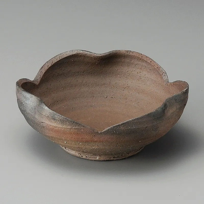 炭化窯変割山椒小鉢(和食器,鉢もの,小鉢)|食器通販の陶磁庵