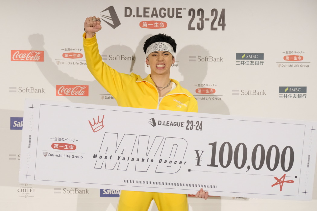 SEGA SAMMY LUXのTAKIが最優秀ダンサー「メンバー全員で勝ち取った