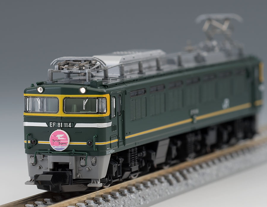 JR EF81形電気機関車(トワイライト色) ｜製品情報｜製品検索｜鉄道模型