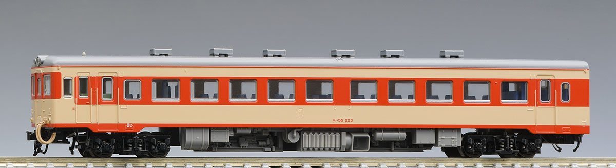 国鉄ディーゼルカー キハ55形(急行色・一段窓)(T)｜製品情報｜製品検索