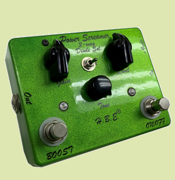HBE Power Screamer Overdrive Pedal:Guitars, Pedals Amps Effects