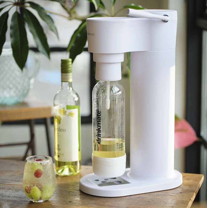 DrinkMate 炭酸メーカー ドリンクメイト シリーズ640 ホワイト 水以外