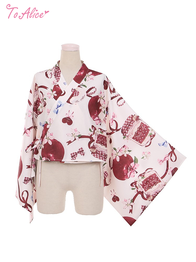 ToAlice】L1012林檎猫姫浴衣セット - To Alice