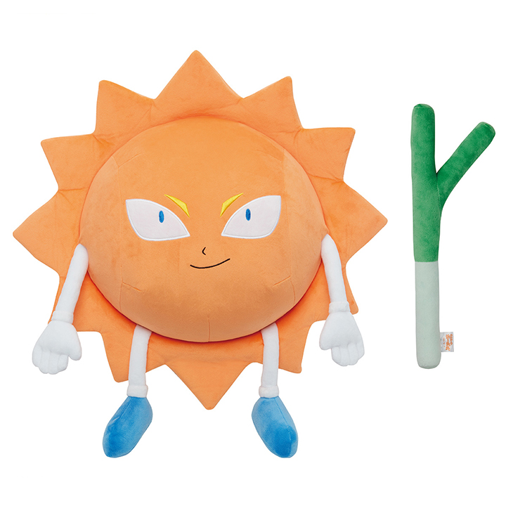 アニメ『ボボボーボ・ボーボボ』より大きな首領パッチぬいぐるみが登場